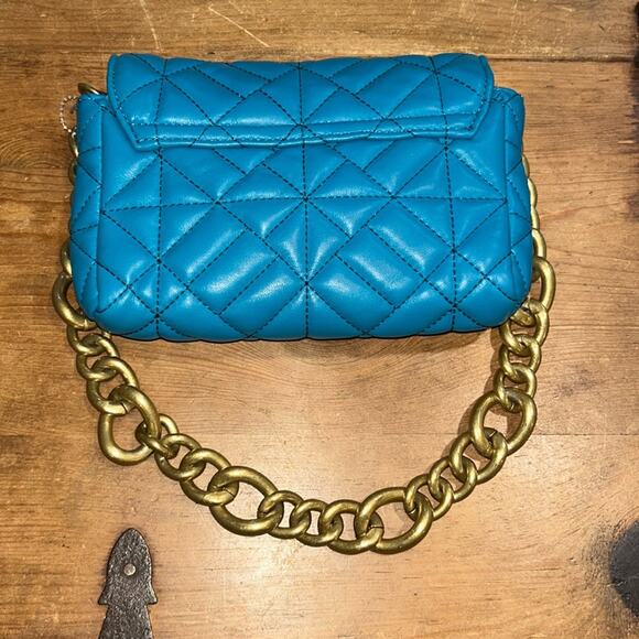 Zara Quilted Chain Strap Mini Shoulder Bag - Picture 3 of 9